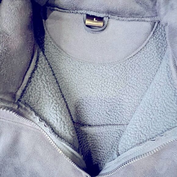 Moxie Equestrian Cavalero Techno-Suede Sherpa-Lined Vest -Men’s Size Large Navy - Picture 4 of 8